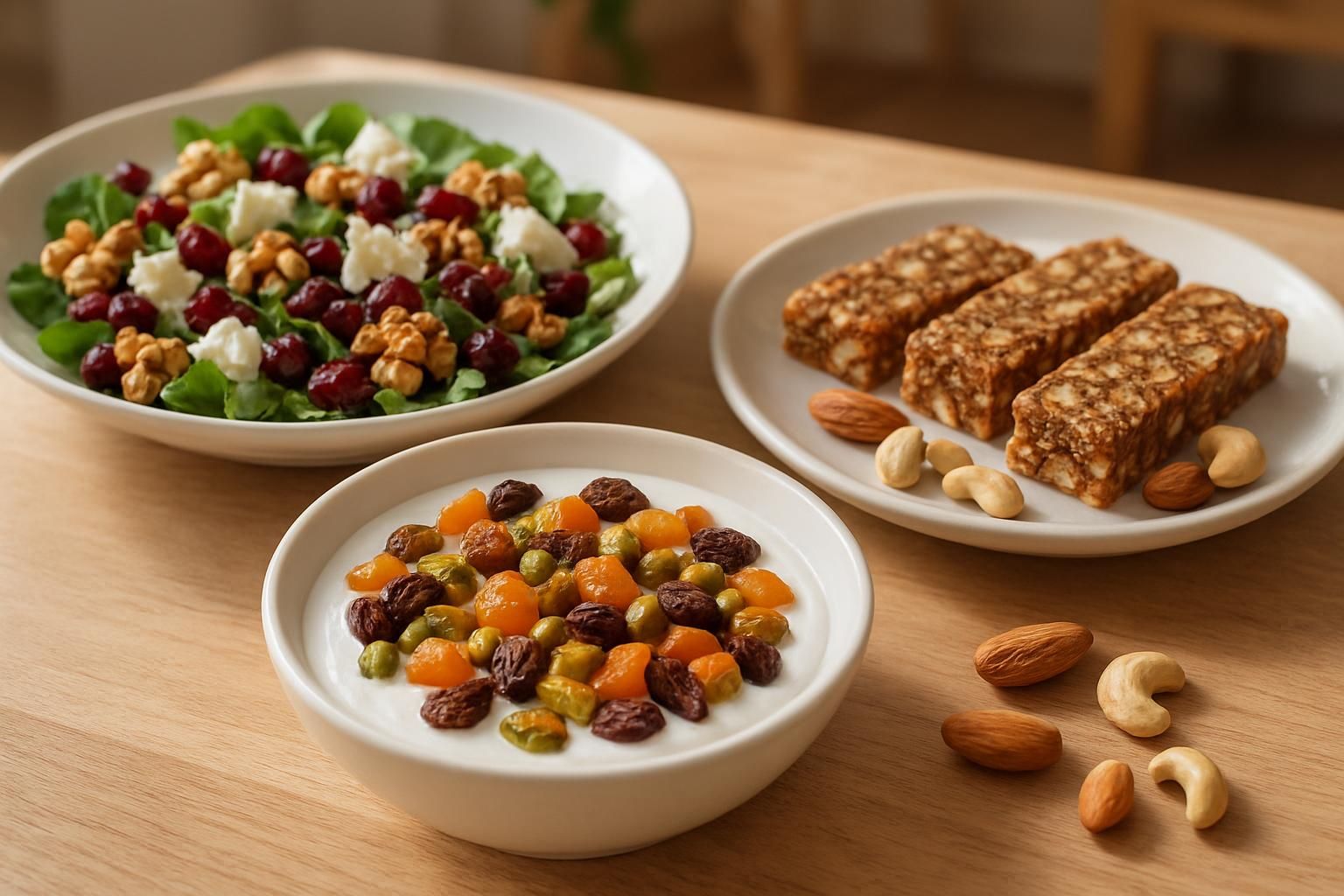 découvrez 3 idées de recettes savoureuses pour cuisiner avec des fruits secs et apporter une touche gourmande à vos plats.