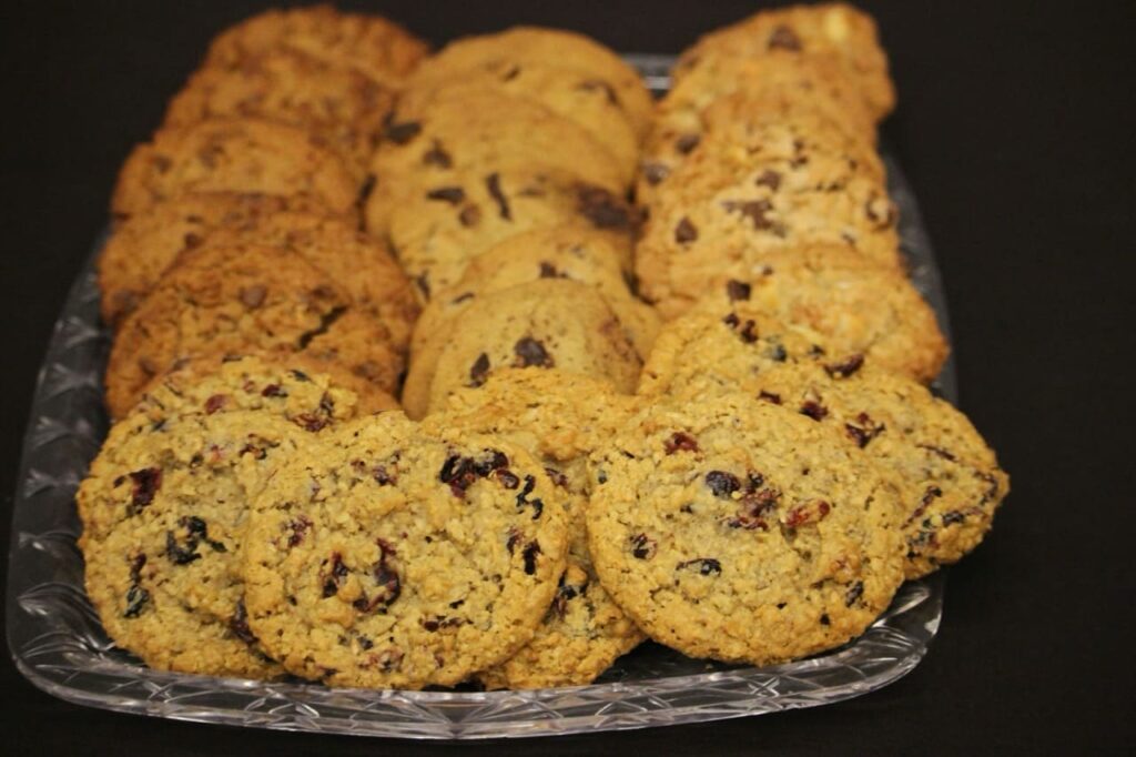 petits biscuits aux fruits secs