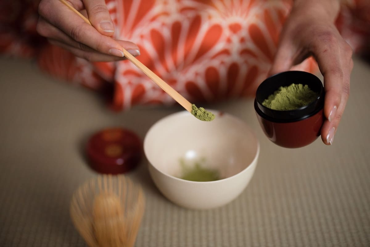 thé matcha cérémonial du japon